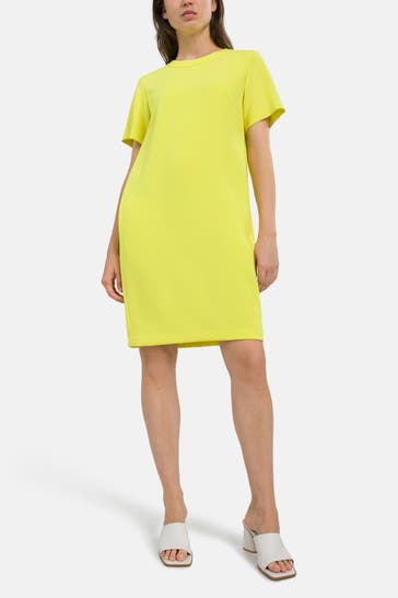 BOSS Kleid 'Dagana' neongelb