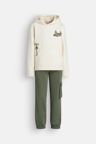 SCOTCH & SODA Set: Sweatshirt & Sweatpants mehrfarbig
