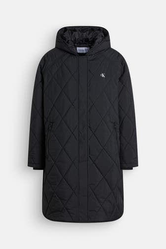 CALVIN KLEIN Steppjacke schwarz