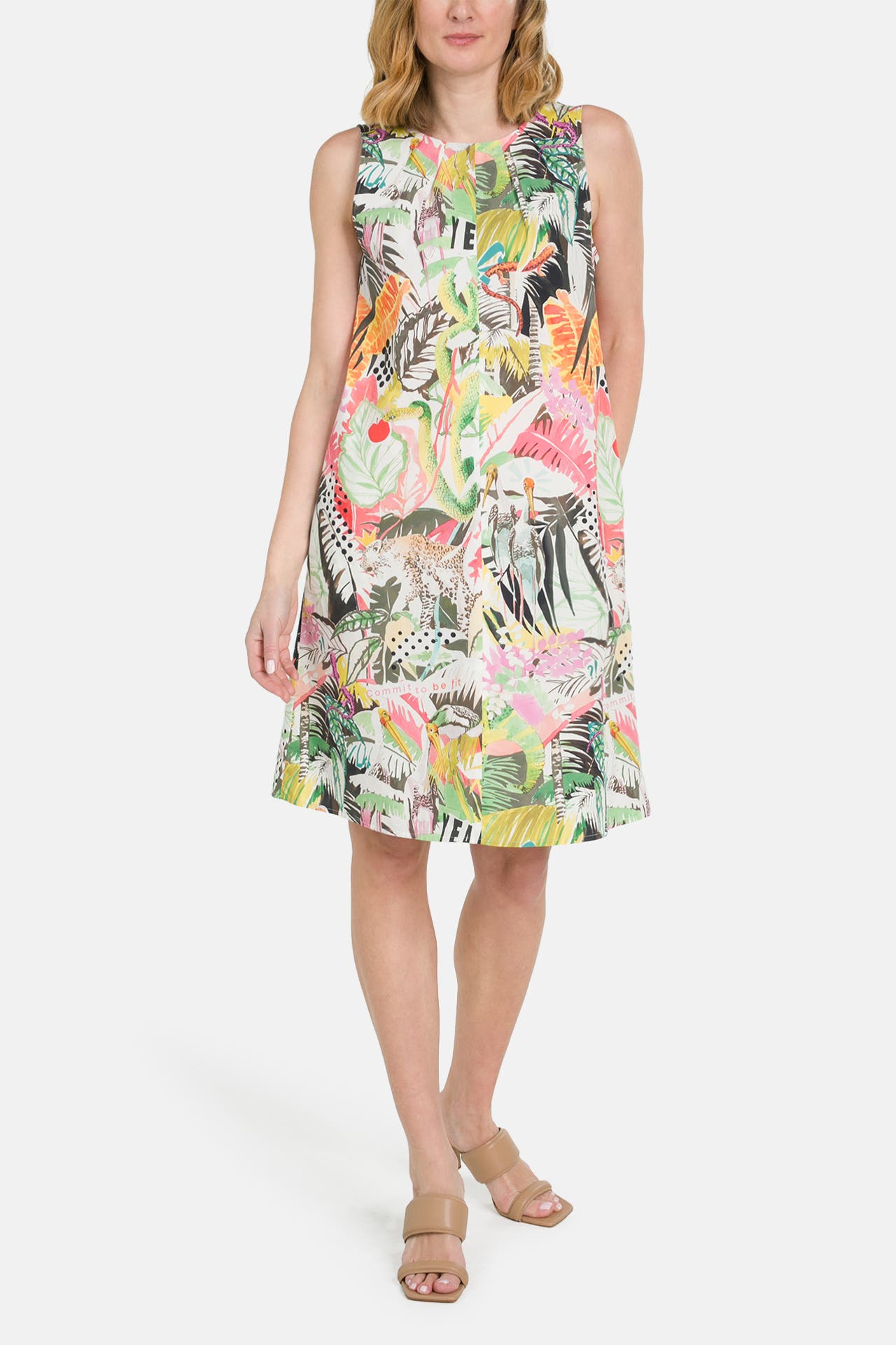 MARC CAIN Casual-Kleid gemustert, Bild 1