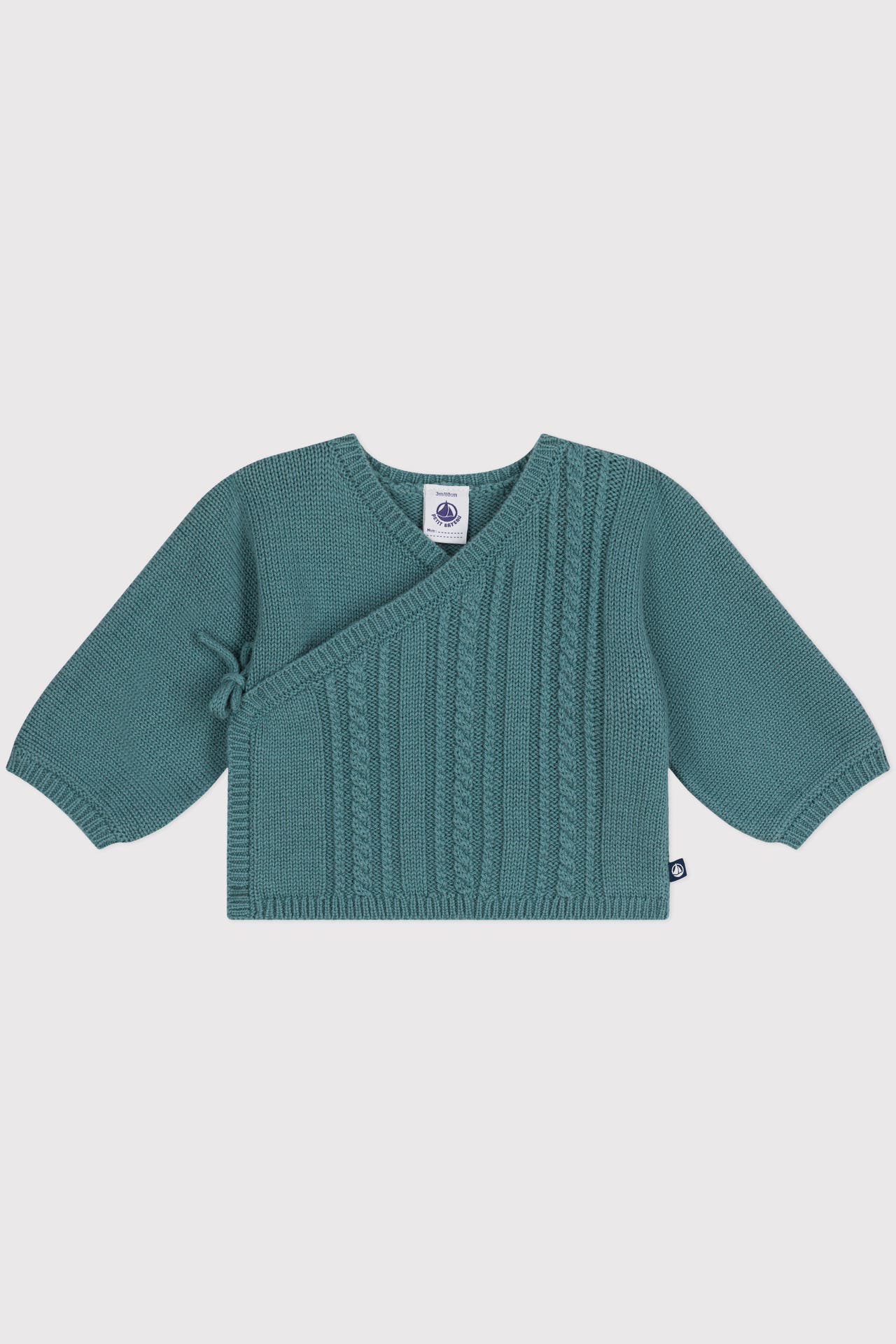 PETIT BATEAU Strickjacke petrol, Bild 1