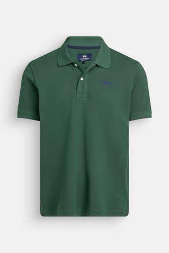 LA MARTINA Polo-Shirt dunkelgrün