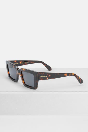FERRAGAMO Sonnenbrille gemustert