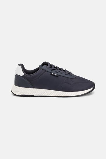 BOSS Sneaker 'Titanium' schwarzblau