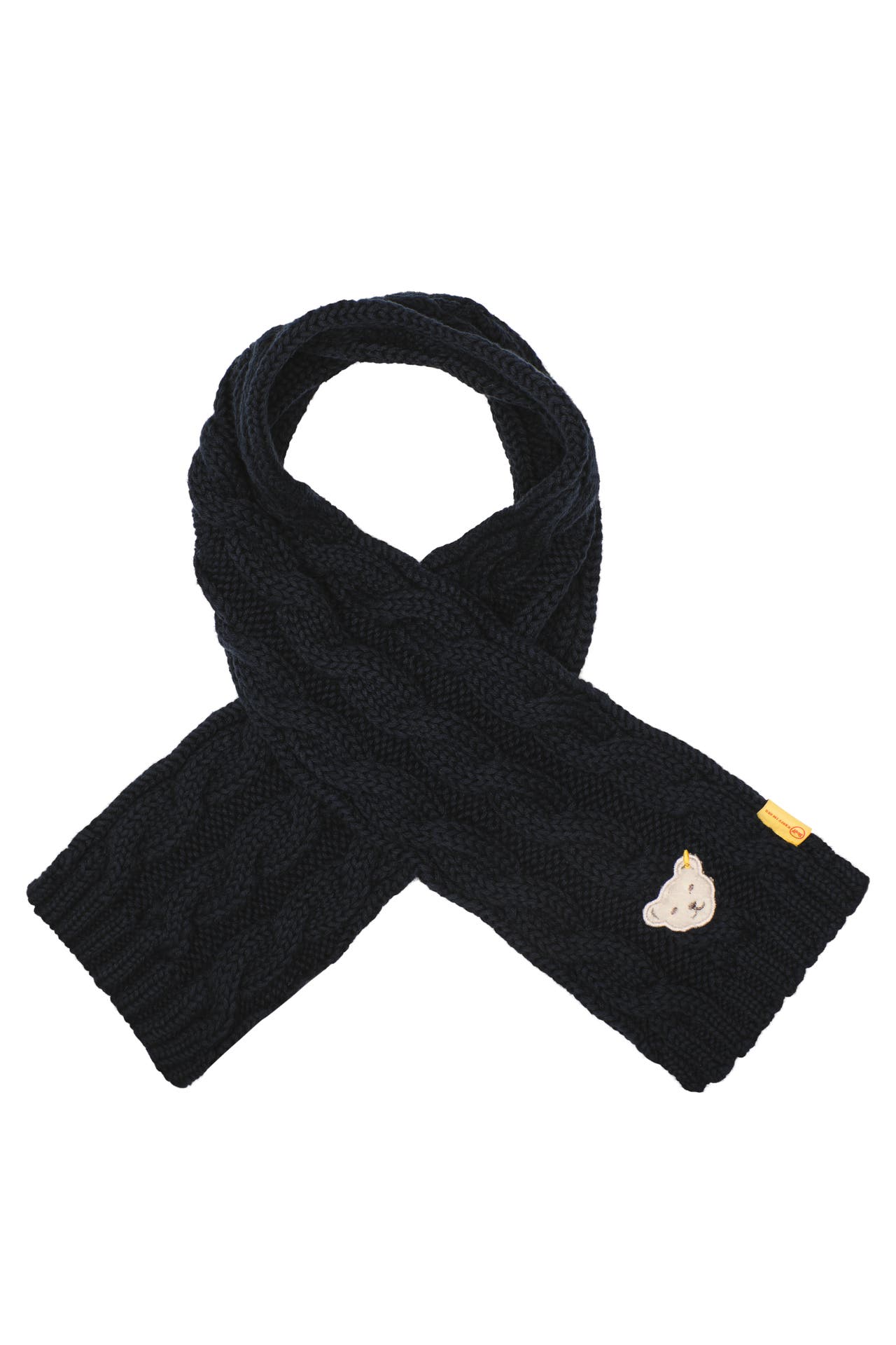 STEIFF Strickschal nachtblau, Bild 1