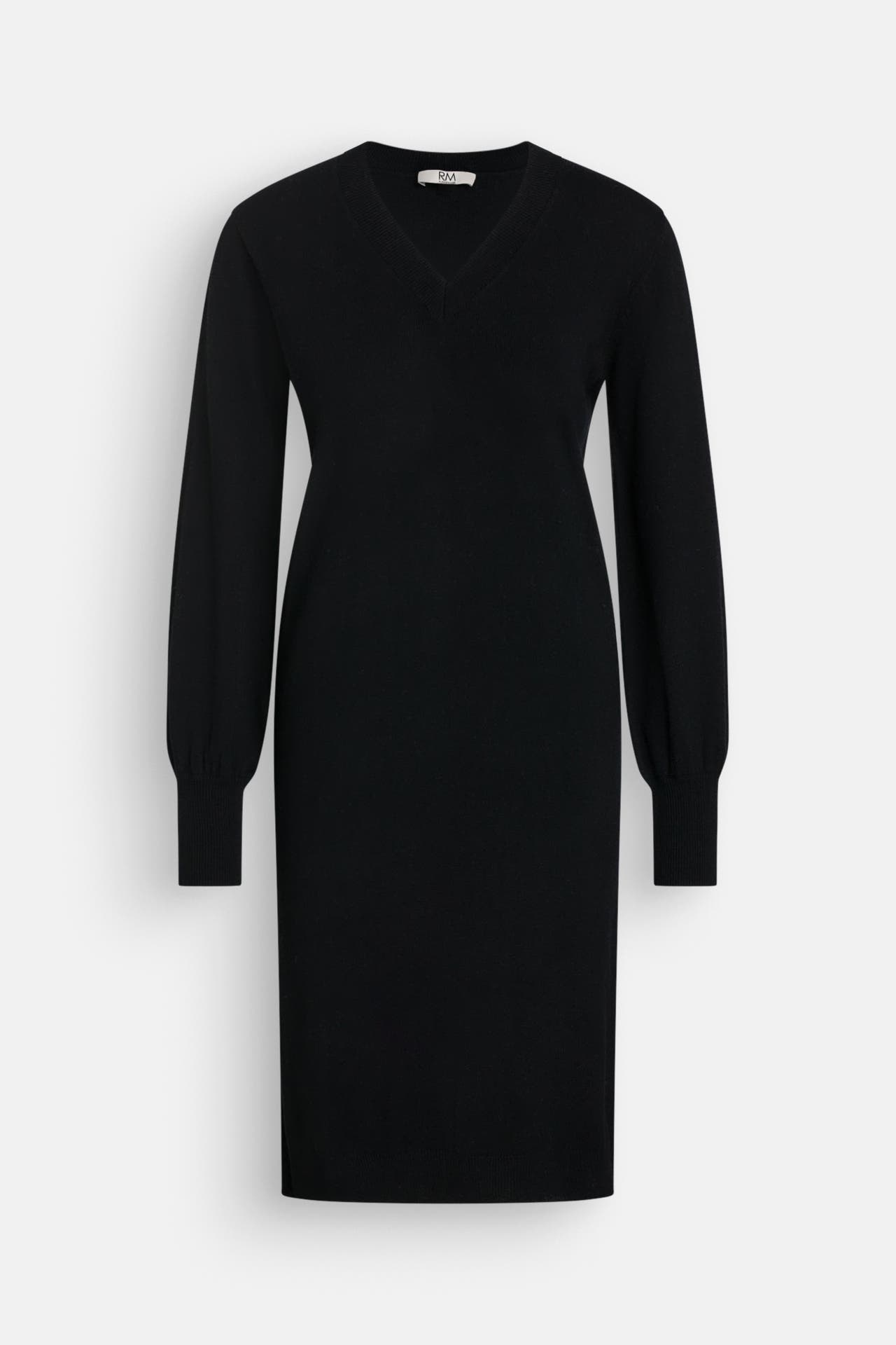 RM BY ROSEMUNDE Strickkleid 'Sofia' schwarz, Bild 1