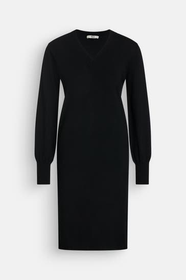 RM BY ROSEMUNDE Strickkleid 'Sofia' schwarz