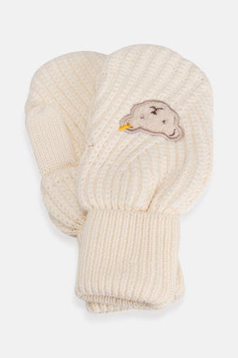 STEIFF Fäustlinge weiß