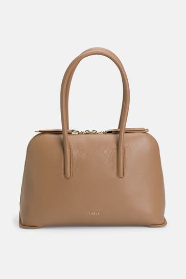 FURLA Handtasche hellbraun