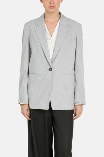 DRYKORN Blazer 'Mowtie' hellgrau