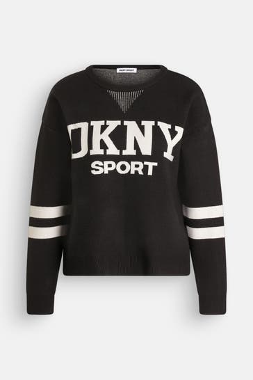 DKNY Strickpullover schwarz