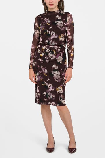 S.OLIVER BLACK LABEL Kleid gemustert