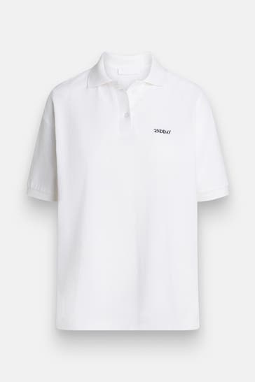 2NDDAY Polo-Shirt 'Aralena' weiß