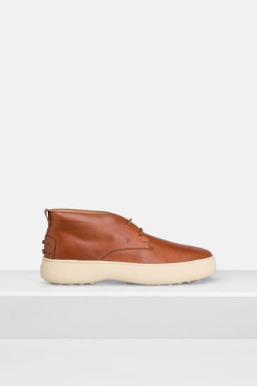 TOD'S Lederschnürer 'Polacco' cognac