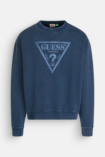 GUESS Sweatshirt blau