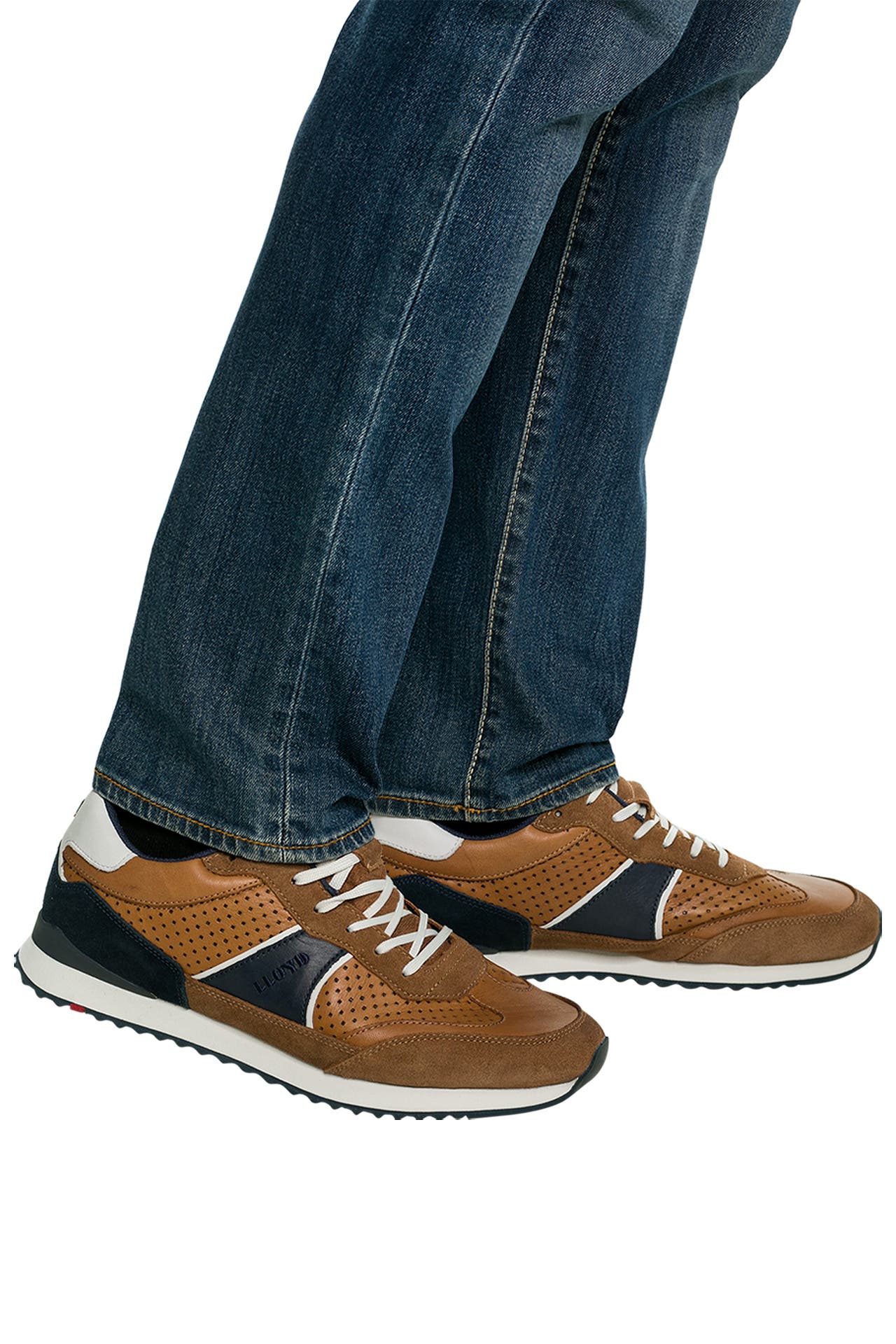 LLOYD Swift Sneaker Braun - Sportlicher Komfortschuh