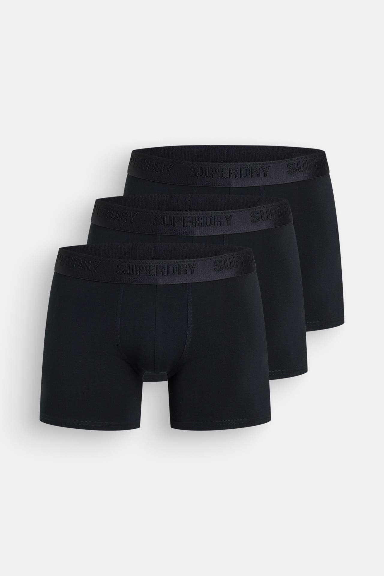 SUPERDRY 3er-Pack Boxer Trunks schwarz, Bild 1