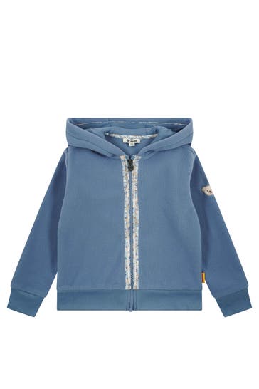STEIFF Sweatjacke taubenblau