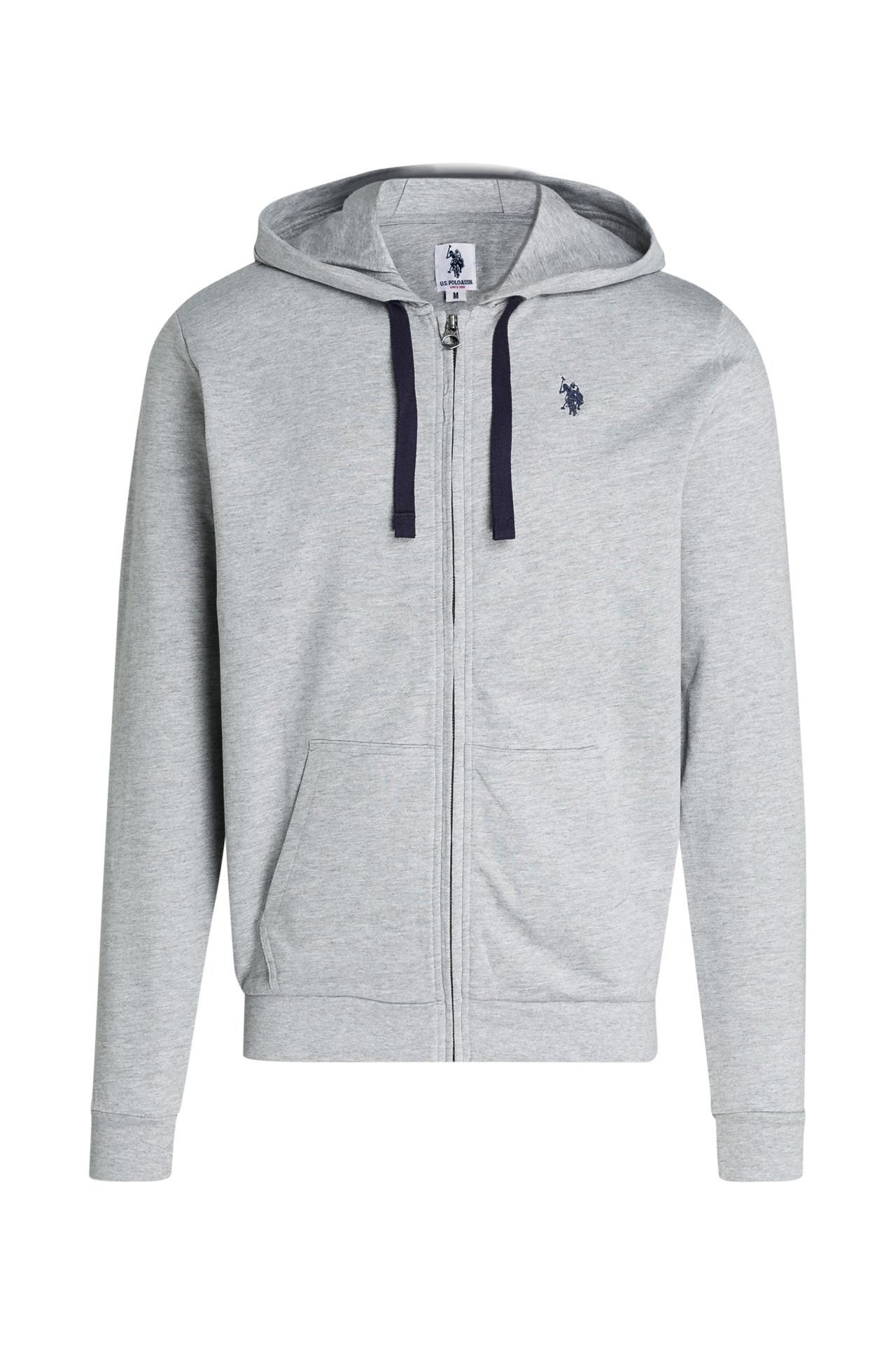 U.S. POLO ASSN. Sweatjacke hellgrau, Bild 1
