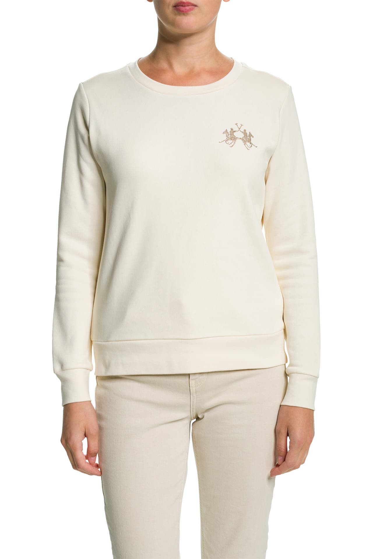 La Martina Black Cotton Men's Sweatshirt main image 1