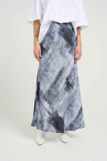 GESTUZ Patterned Maxi Skirt