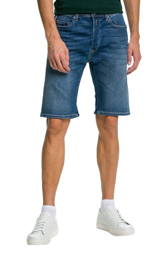 REPLAY Jeansshorts '573' blau