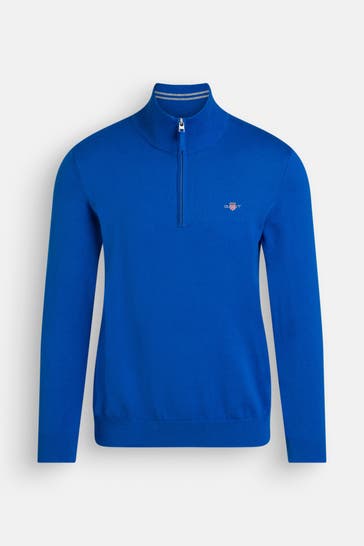 GANT Strick-Troyer royalblau