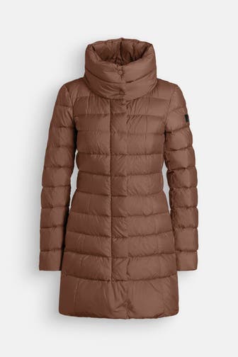 PEUTEREY Light-Daunenmantel braun