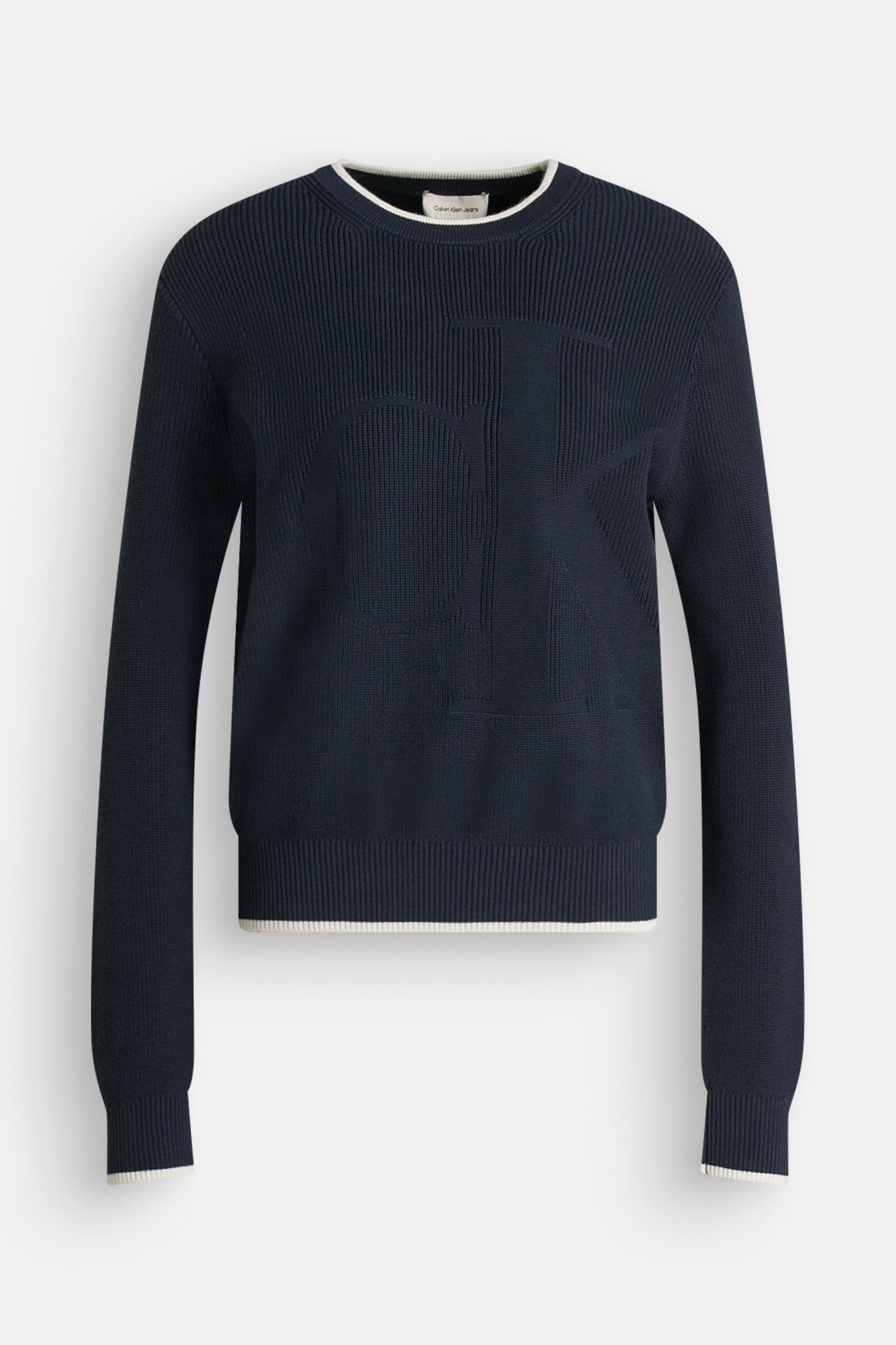 CALVIN KLEIN Strickpullover nachtblau, Bild 1