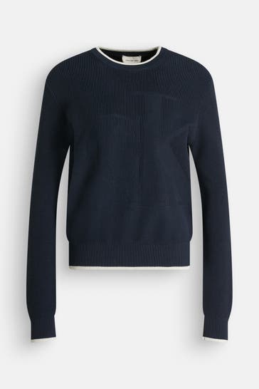CALVIN KLEIN Strickpullover nachtblau