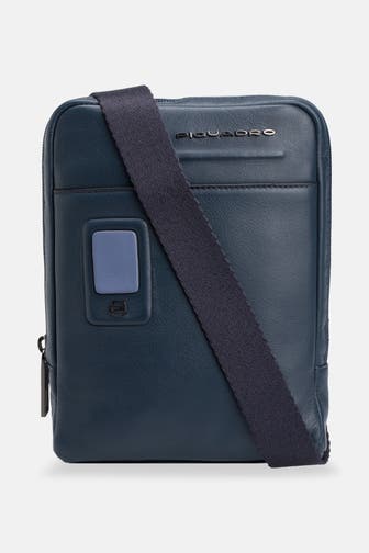 PIQUADRO Umhängetasche dunkelblau
