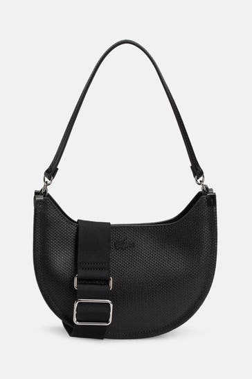 LACOSTE Handtasche 'Chantaco' schwarz