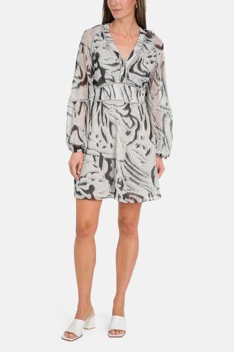 GUESS Casual-Kleid 'Yvette' gemustert