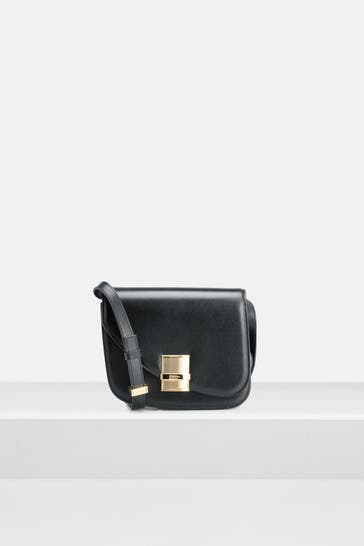 FERRAGAMO Umhängetasche 'Fiamma' schwarz