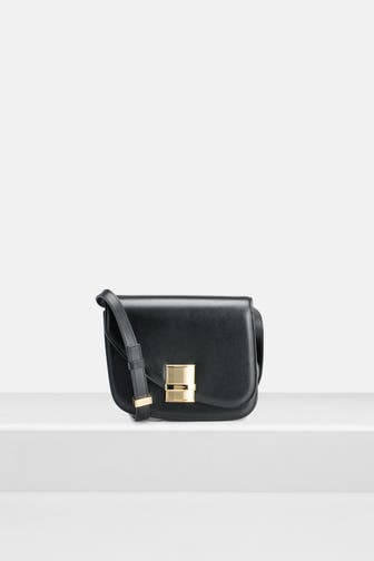 FERRAGAMO Umhängetasche 'Fiamma' schwarz