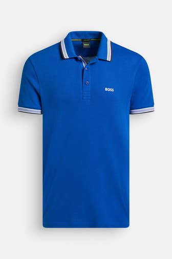 BOSS Polo-Shirt 'Paddy' blau