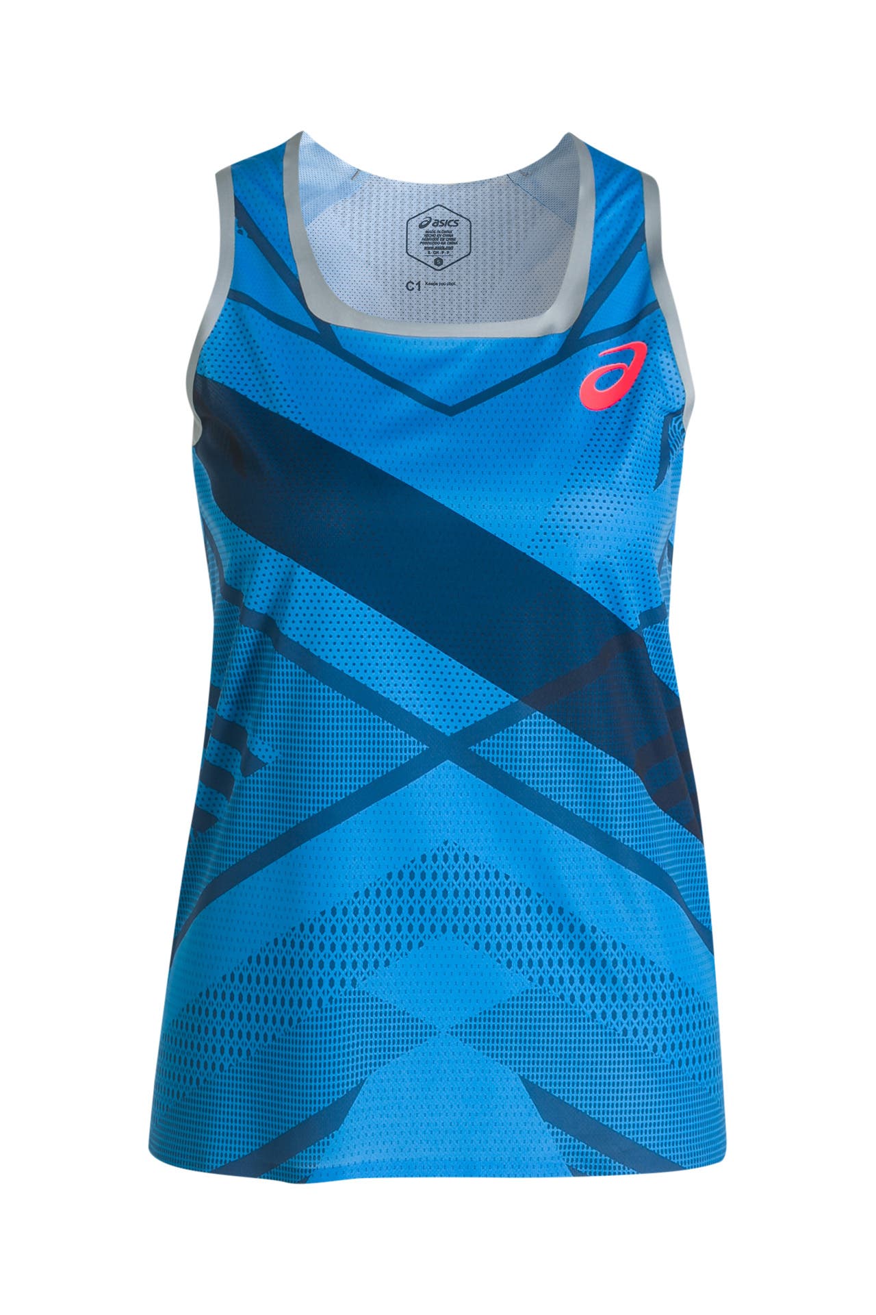 ASICS Funktionstop gemustert, Bild 1