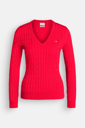 GANT Strickpullover rot