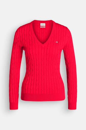 GANT Strickpullover rot