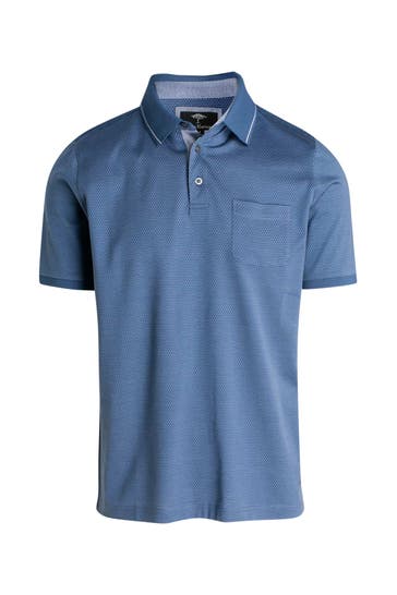 FYNCH-HATTON Polo-Shirt gemustert