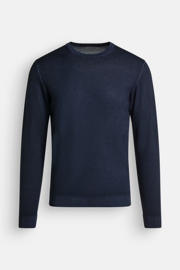 DANIELE FIESOLI Strickpullover dunkelblau