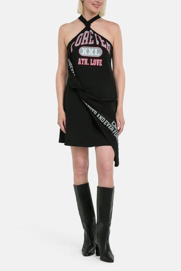 DIESEL Kleid 'Zelie' schwarz