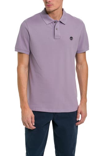 TIMBERLAND Polo-Shirt 'Millers' flieder