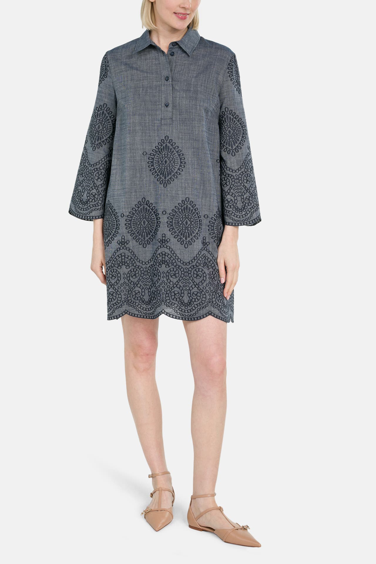 LUISA CERANO Minikleid mehrfarbig, Bild 1