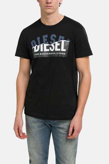 DIESEL T-Shirt 'Diego' schwarz