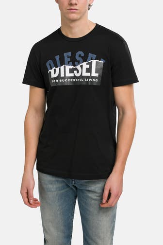 DIESEL T-Shirt 'Diego' schwarz