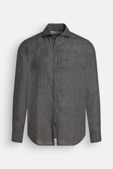 BALDESSARINI Leinen-Hemd 'Hugh' Regular Fit