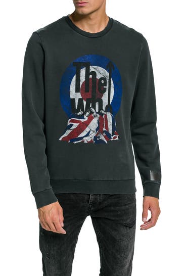 REPLAY Sweatshirt dunkelgrau