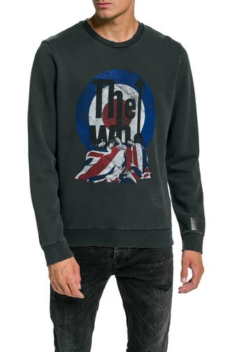 REPLAY Sweatshirt dunkelgrau