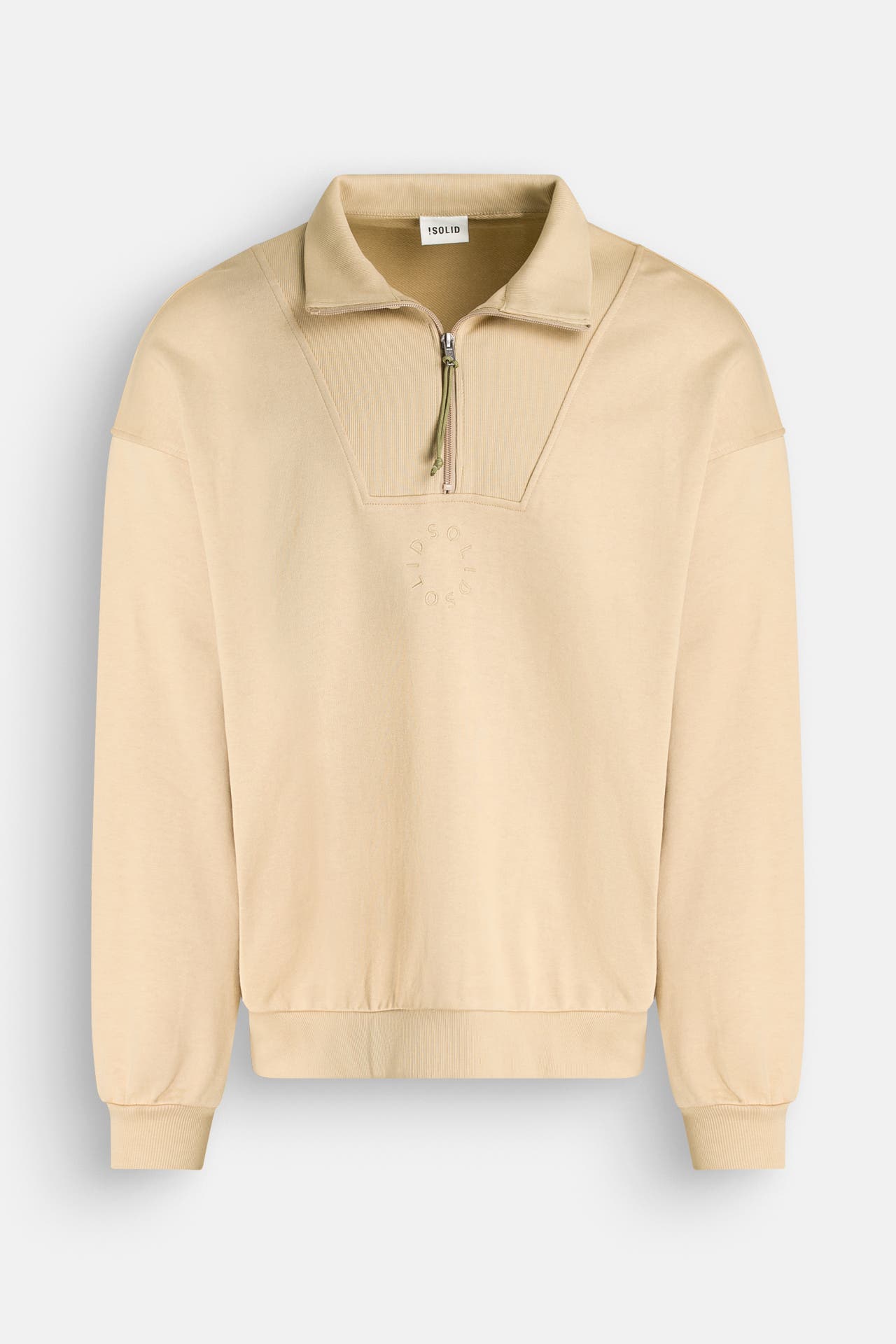 !SOLID Sweat-Troyer 'SDIIHAM' camel, Bild 1